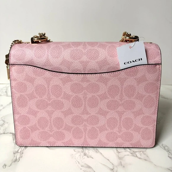 New Coach Limited Edition Klare Crossbody Shoulder Bag Powder Pink 2026 Release - Picture 5 of 17